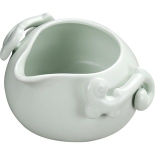 定窑陶瓷公道杯茶漏套装功夫茶具配件分茶器耐热茶海创意茶具杯