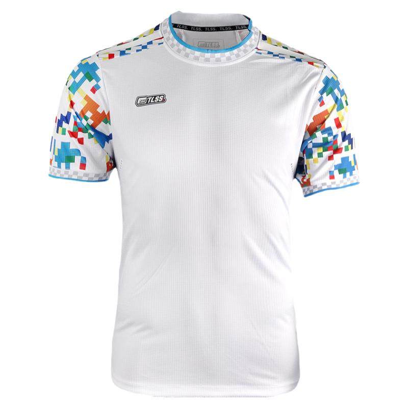 天朗足球TLSS足球服短袖套装光板组队DIY定制团队印号球服TLSSZT2