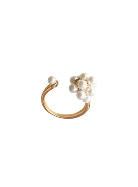 小众复古LHwindsor贝珠戒指