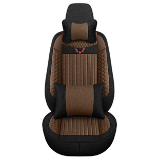 五菱荣光新卡双排座套小卡单排厢货专用坐垫四季全包亚麻座椅套