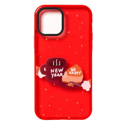 可爱猫咪插画适用于苹果软壳