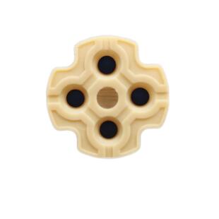 适用PS2游戏手柄导电胶ABXY胶垫十字方向键垫片内部维修配件