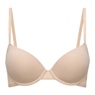 【无痕隐形】68小胸聚拢内衣红色防下垂软/无钢圈文胸罩女粉底液