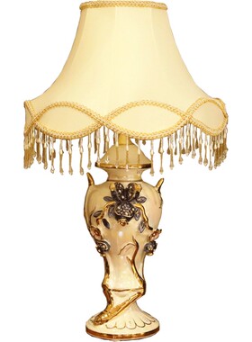 欧式风陶瓷大号书房创意礼品台灯