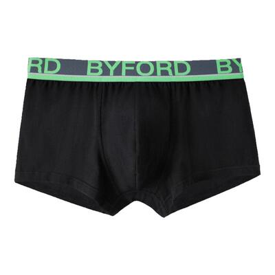 BYFORD/百富男士精梳棉中腰平角
