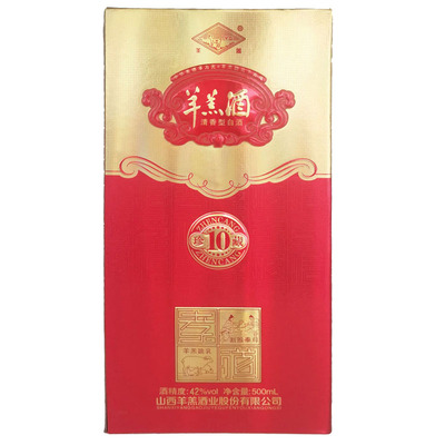 纯粮清香羊羔珍藏1042度500ml