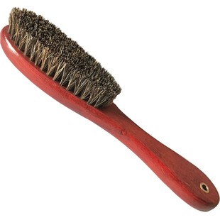 锦荣马毛刷鞋刷子马毛刷鬃毛软刷清洁鞋刷鞋油鞋刷绒面鞋刷除尘刷