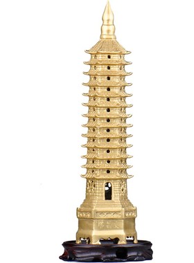 黄铜十三层办公室书房文昌塔