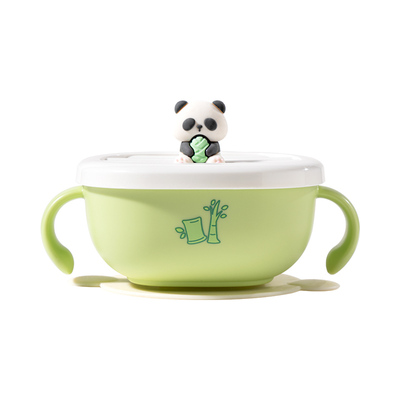 如山宝宝辅食碗316L不锈钢餐具