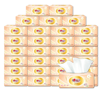 心相印茶语丝享丛林深处联名抽纸整箱柔软餐巾纸卫生纸实惠装纸巾