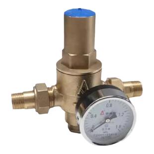 埃美柯外丝静态减压阀黄铜加厚减压可调水压水平降压阀门745