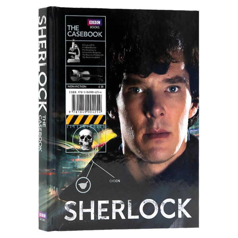 神探夏洛克 福尔摩斯 英文原版 BBC Sherlock the Casebook 周边同期电视剧 电影热销小说 悬疑案小说 BBC 夏洛克 官方指南