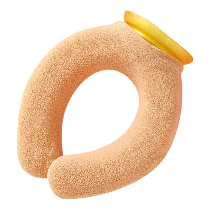 新款小U型挂脖式注水暖水袋颈椎专用U型热水袋热敷脖子降温冷热敷