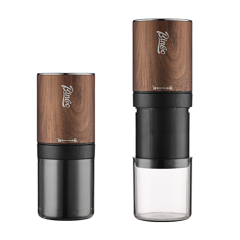 Bincoo电动磨豆机钢芯咖啡豆研磨器小型家用便式携磨粉器咖啡器具