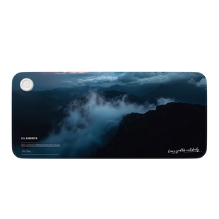 冷淡风加热鼠标垫超大办公加热桌垫电脑桌面暖手垫电热键盘垫子