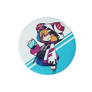 AcFun彩色AC娘系列四个马口铁冰箱贴