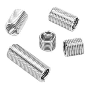 不锈钢304细扣细牙钢丝螺套螺纹护套钢丝牙套丝套M10*1*1.0*1.25