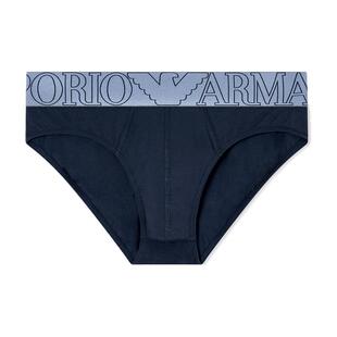 【礼物】EMPORIO ARMANI/阿玛尼男士纯棉性感三角内裤轻奢官方