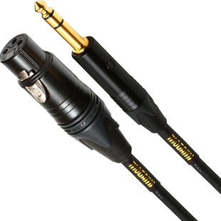 日本Mogami GOLD 2534平衡线6.35卡农母XLR调音台声卡话筒麦克风