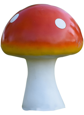 庭院花园装饰卡通蘑菇摆件户外园林景观公园幼儿园玻璃钢植物雕塑