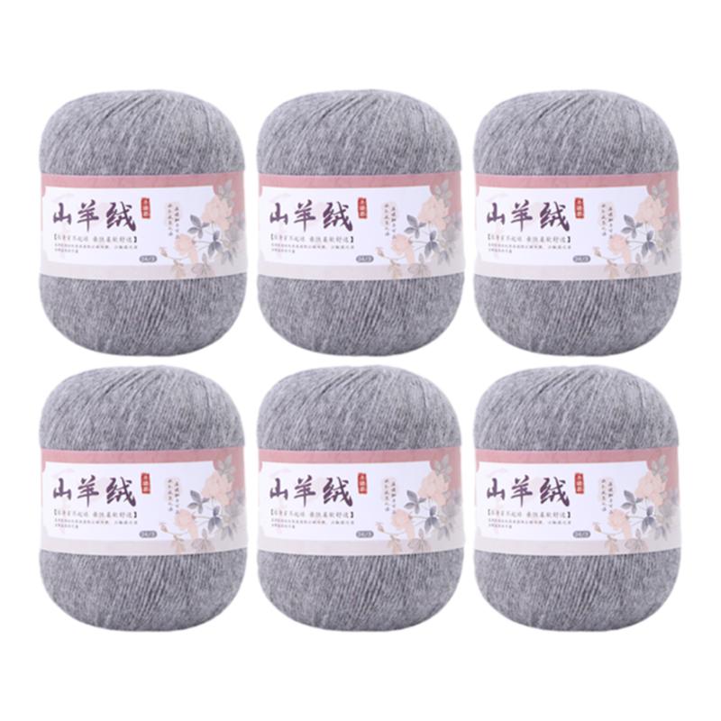 羊绒围巾礼盒材料包手工DIY纯山羊绒中粗毛线团自织围脖送男女友