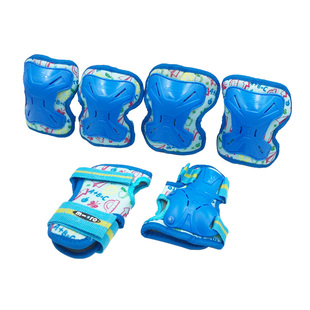 M-CRO Fly儿童运动头盔护具轮滑鞋溜冰平衡自行车冰刀滑板套装