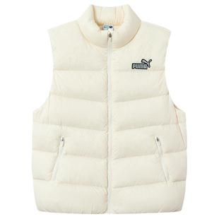 PUMA彪马男女童羽绒马甲冬季新款中大儿童轻薄保暖无袖时尚外套潮