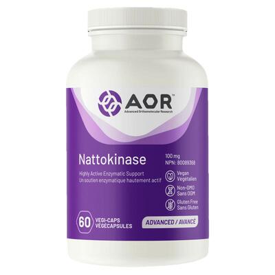 现货 加拿大 AOR Nattokinase 纳豆激酶 心血管健康 助溶血栓