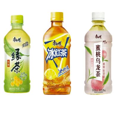 康师傅冰红茶绿茶蜜桃乌龙混合装