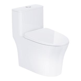 九牧官方旗舰店马桶防臭节水虹吸式大冲力家用抗菌坐便器11396