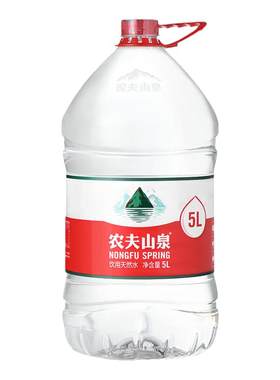农夫山泉天然水5L*4瓶整箱装