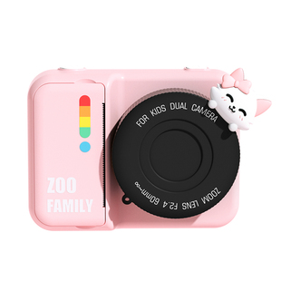 儿童拍立得相机可打印彩照片直接出色自动拍照录像女礼物生日玩具