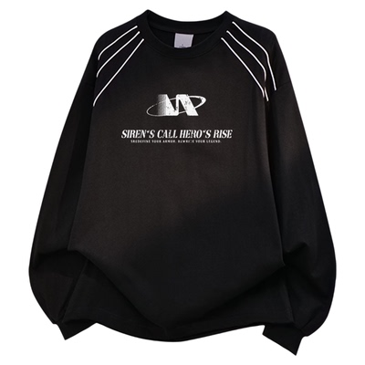 美式长袖t恤男女纯棉hiphop上衣