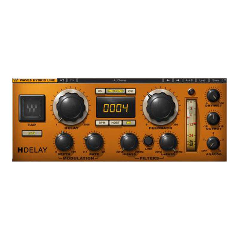 WAVES16 H-Delay Hybrid Delay 混响与延迟AU编曲录音效果器插件