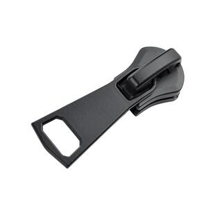 拉链头配件3号5号8号树脂拉链用加厚大号金属拉头黑色衣服拉锁头