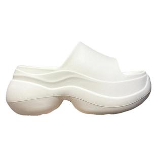 今年超流行+2026夏小个子增高厚底EVA凉拖鞋女外穿海边度假一字拖