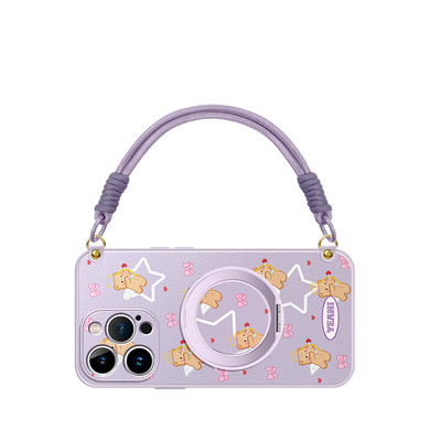 丘比特小熊适用苹果外壳磁吸支架