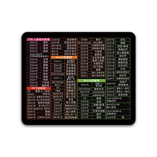 小号鼠标垫办公快捷键大全cad做图ps橡胶excel表格word电脑桌面垫