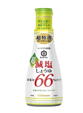 日本进口龟甲万减盐刺身牡蛎昆布豌豆酱油低盐钠生抽万字调料调味