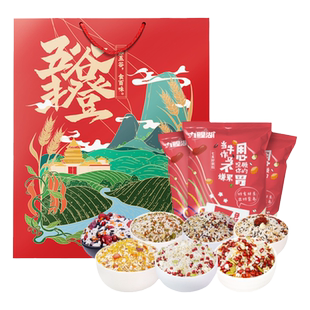 五谷杂粮礼盒150g*21袋粗粮粥八宝粥米宝宝早餐粥春节年货节礼盒