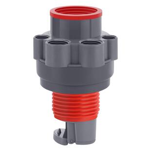 厨房下水管三通水槽洗碗机净水器50排水管道四五通接头防返臭神器