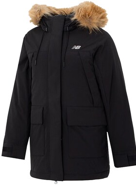 New Balance NB羽绒服女2026新款秋冬运动服长款保暖外套AWJ34305
