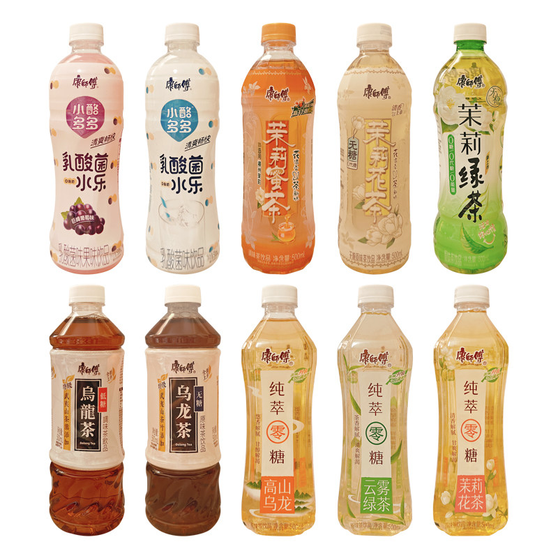 康师傅乌龙茉莉绿茶花茶饮料饮品