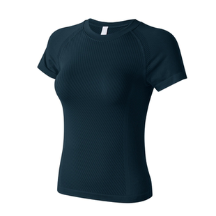 瑜伽短袖女新款紧身速干运动t恤跑步普拉提训练服健身上衣套装裤