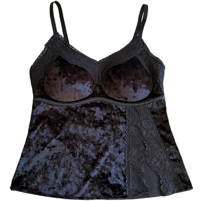 国风开叉性感内衣保暖吊带背心