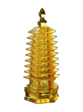 珍悦琉璃文昌塔可装藏可点线香