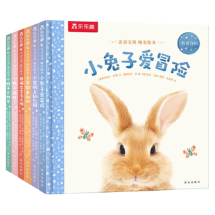 乐乐趣 小鸭子绘本0-3岁睡前早教书籍幼儿1-2-6岁宝宝迷路了幼儿园学前亲亲宝贝小兔子儿童阅读情绪管理启蒙情商故事三岁阅读