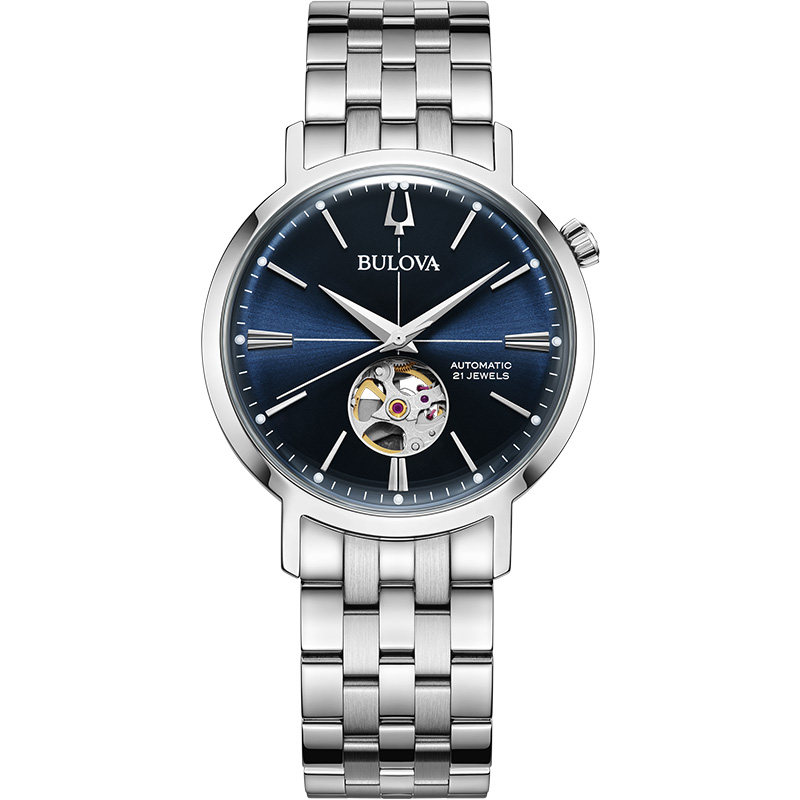 BULOVA/宝路华复古不锈钢机械