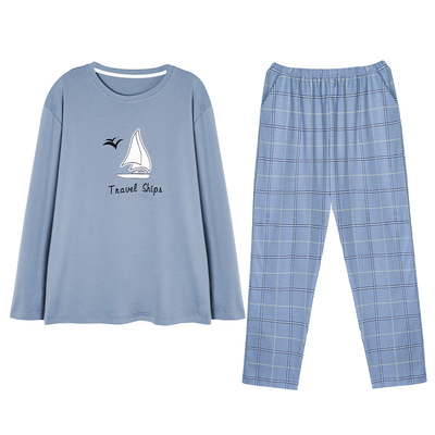 新一步男纯棉休闲家居服