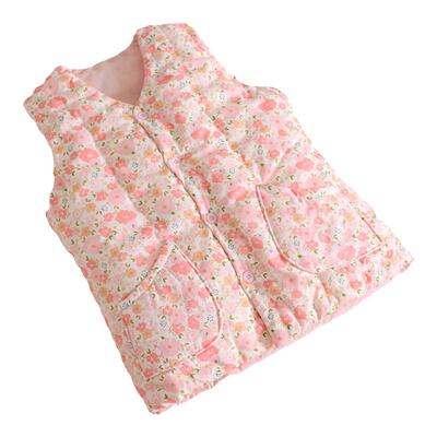 纯棉花手工加厚纯棉面料马甲